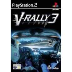 V-Rally 3 art work – video game for PlayStation 2