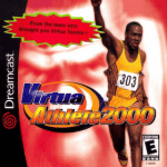 Virtua Athlete 2000 art work for the sega DreamCast