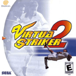 Virtua Striker 2 art work for the sega DreamCast