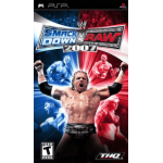 WWE Smackdown vs. Raw 2007 art work – video game for PlayStation Portable