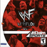 WWF Attitude art work for the sega DreamCast