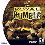 WWF Royal Rumble art work for the sega DreamCast