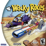 Wacky Races art work for the sega DreamCast
