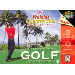Waialae Country Club True Golf Classics N64 box art – retro game for Nintendo 64