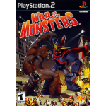 War of the Monsters art work – video game for PlayStation 2