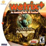Wetrix+ art work for the sega DreamCast