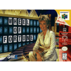 Wheel of Fortune N64 box art – retro game for Nintendo 64