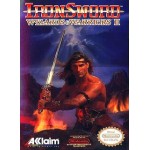 Iron Sword Wizards & Warriors II NES box art – classic 8-bit game for Nintendo NES