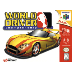 World Driver Championship N64 box art – retro game for Nintendo 64