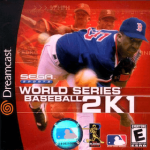 World Series Baseball 2K1 art work for the sega DreamCast