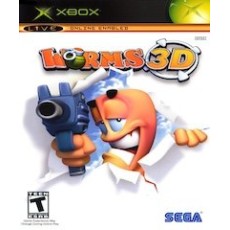 Worms 3D Xbox box art – used Xbox game trade in