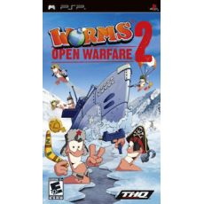 Worms Open Warfare 2 art work – video game for PlayStation Portable