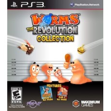 Worms Revolution Collection art work – video game for PlayStation 3