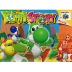 Yoshi's Story N64 box art – platformer for Nintendo 64
