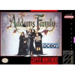 The Addams Family SNES box art – retro game for Super Nintendo
