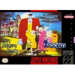 Addams Family Pugsley's Scavenger Hunt SNES box art – retro game for Super Nintendo