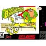 Boogerman A Pick and Flick Adventure SNES box art – retro game for Super Nintendo