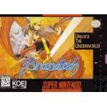 Brandish SNES box art – retro game for Super Nintendo