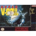 Hyper V-Ball SNES box art – retro game for Super Nintendo