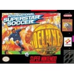International Superstar Soccer Deluxe SNES box art – sports game for Super Nintendo