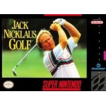Jack Nicklaus Golf SNES box art – retro game for Super Nintendo