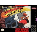 Jammit SNES box art – retro game for Super Nintendo